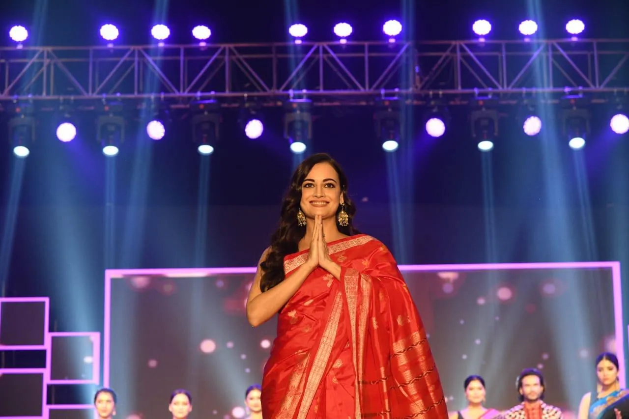 A cultural performance on the main stage