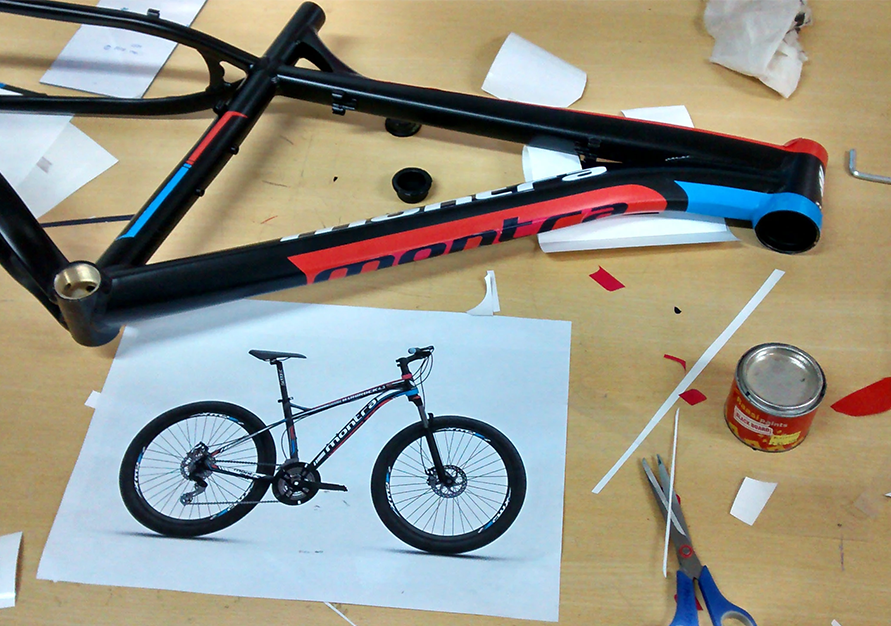 TI Cycles frame graphics — project cover