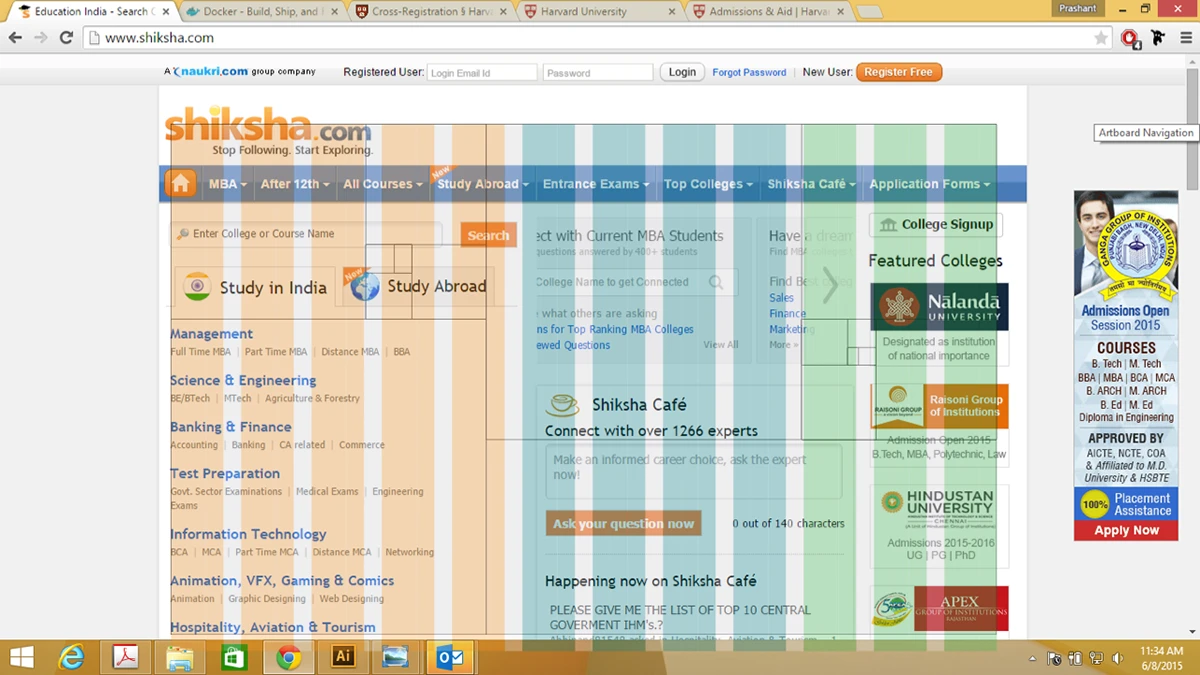 Shiksha.com — Homepage Redesign — image 3