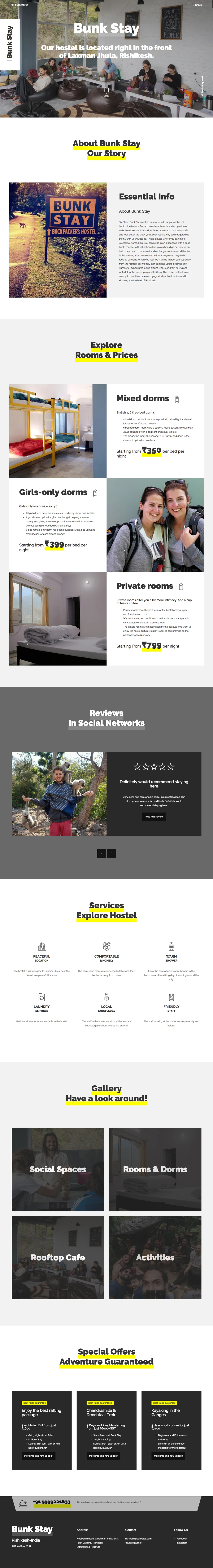 Bunk Stay — Hostel Brand & Site — image 1