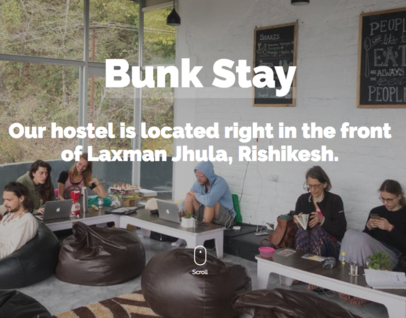Bunk Stay hostel brand and website — project cover
