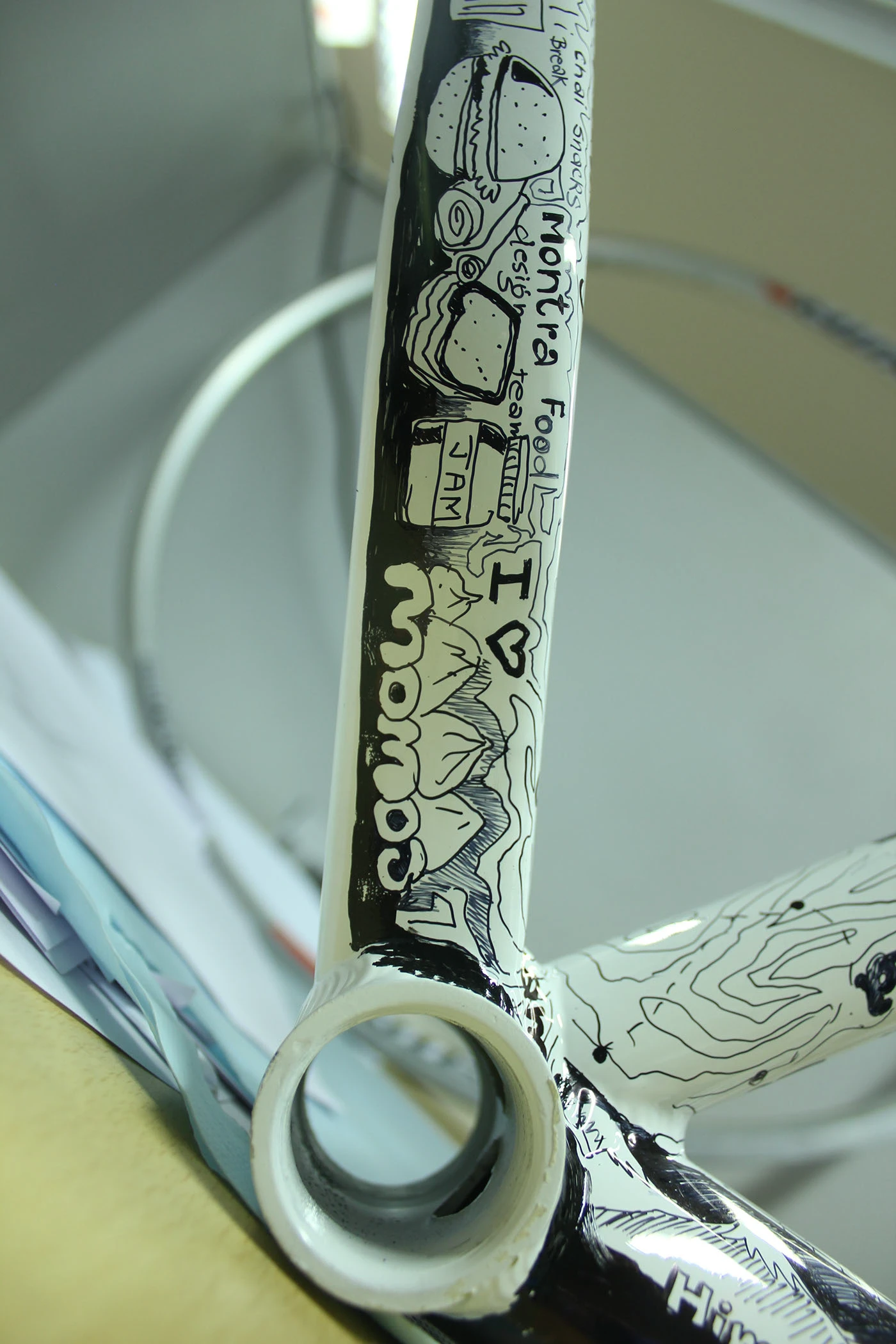 Custom Illustrated Bike — image 1