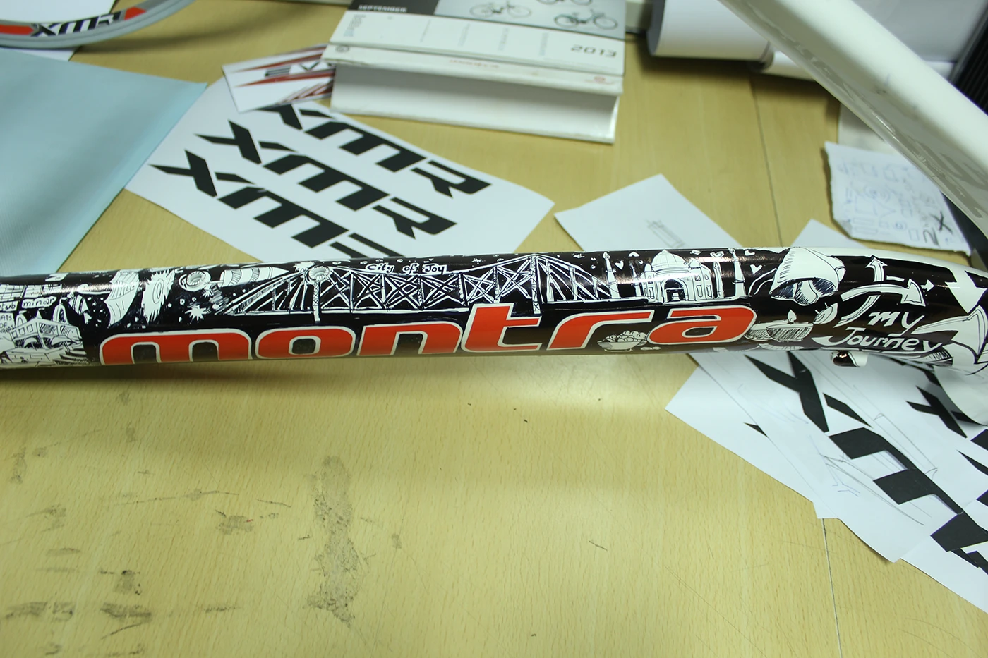 Custom Illustrated Bike — image 2
